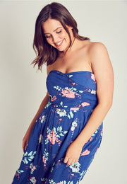 sweetheart summer dress for big boobs